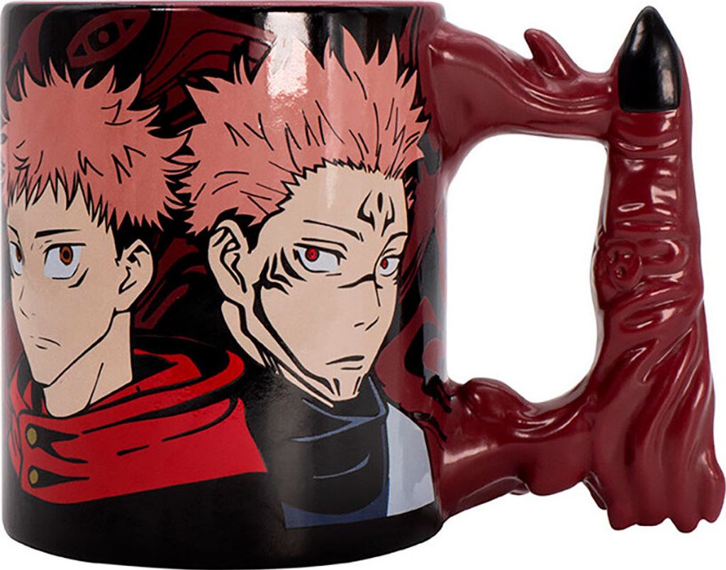 Kubek ceramiczny Jujutsu Kaisen 3D Hänkel - palec Sukuna Zdjęcie produktu 