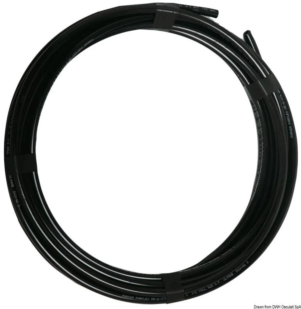 Câble nylon 3/8" de 20m pour la fixation de bâche et arrimage remorque