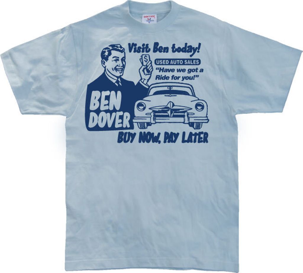 Ben Dover - Small - Skyblue
