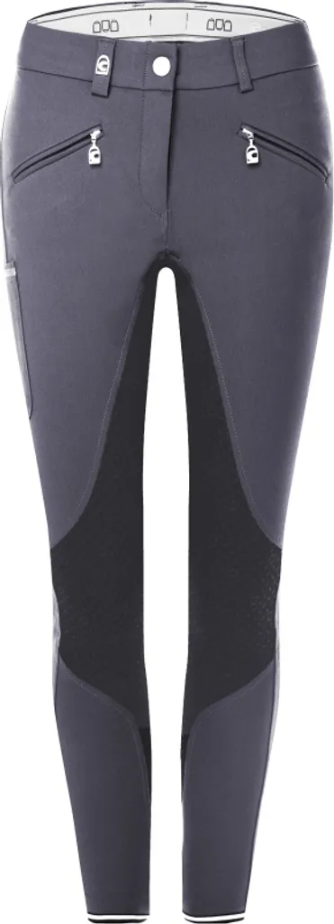 Culotte d'équitation avec poche téléphone Cavallo CAJA G taille 68 gris