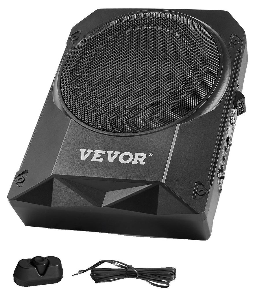 VEVOR subwoofer do auta pod sedadlo, 400 W, 254 mm, tenký Obrázok produktu 