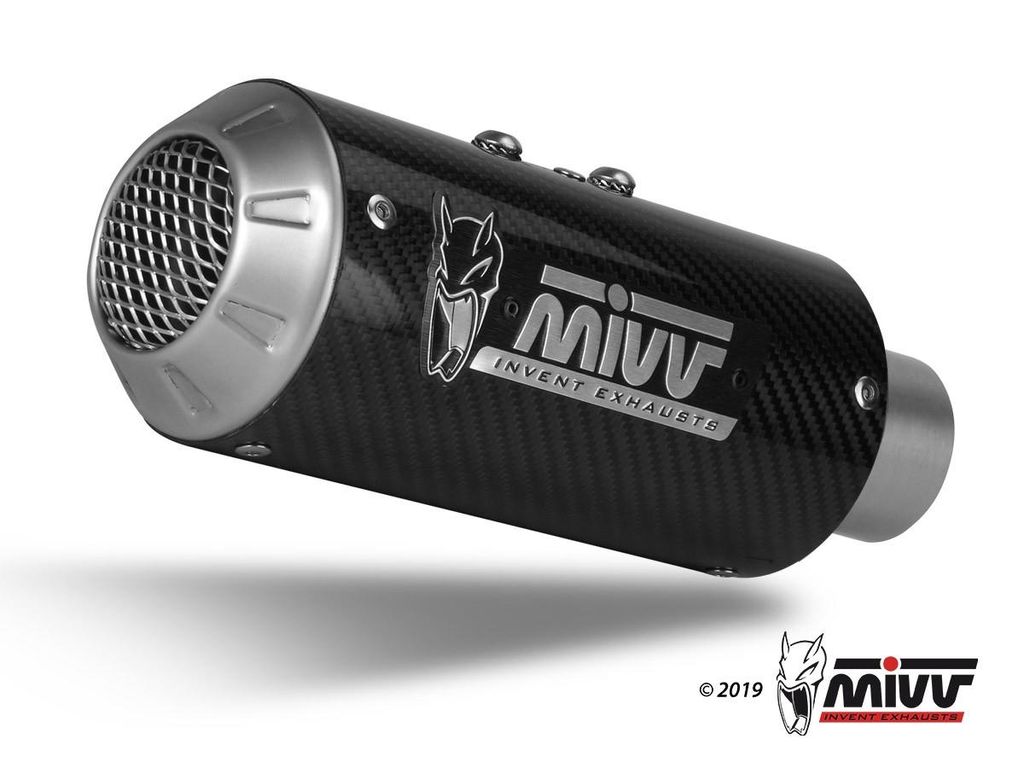 MIVV Mk3 Carbon Slip-on Auspuff für KAWASAKI Ninja 125