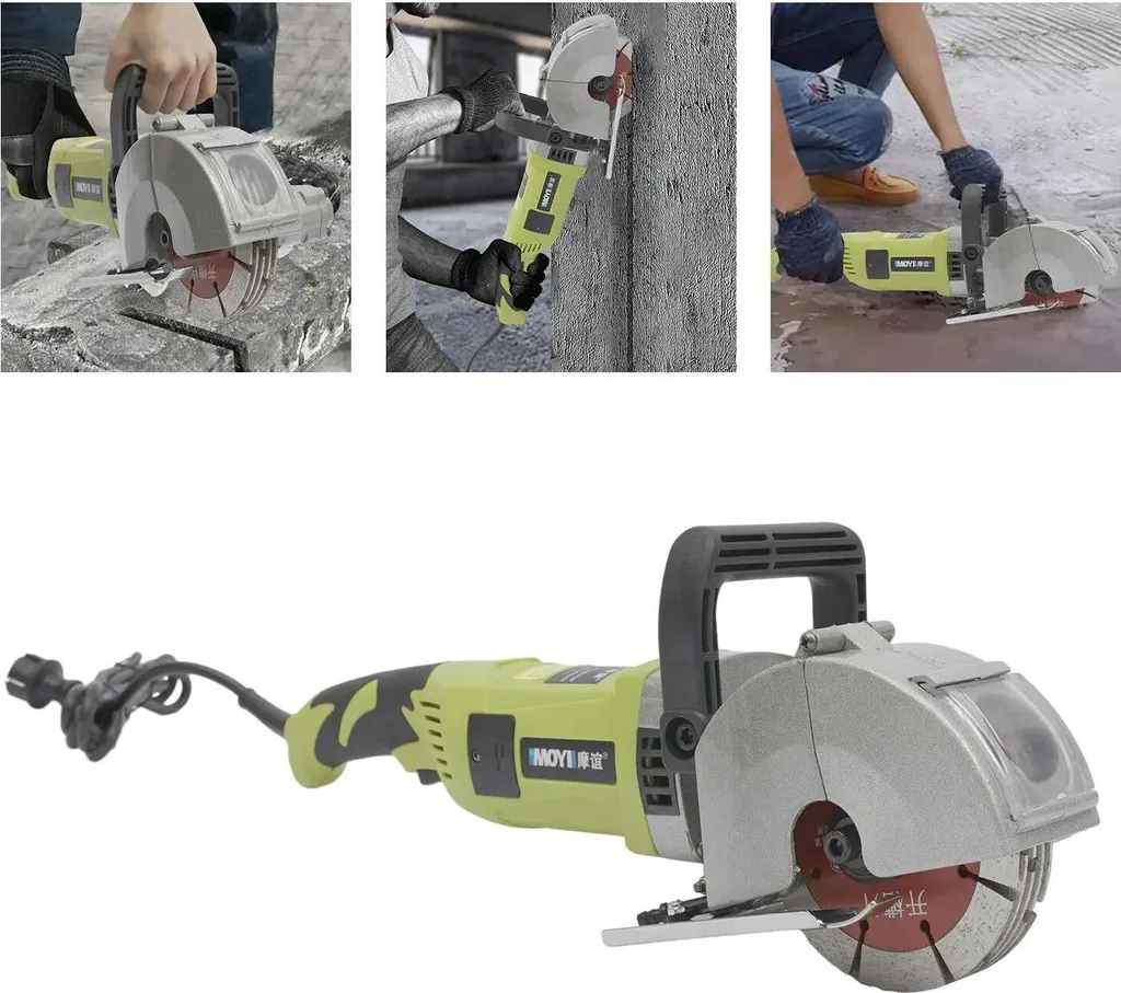 Rainureuse murale pour installations électriques 4000 W 125 mm