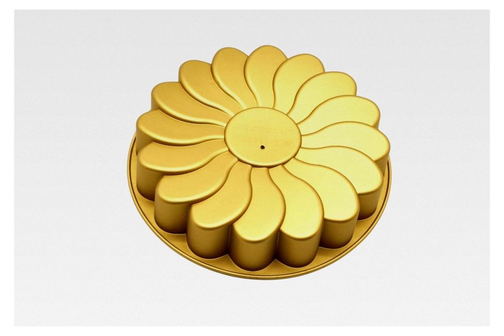 3D Weihnachten Silikon Backformen in Gold, geeignet für Feiertagspartys