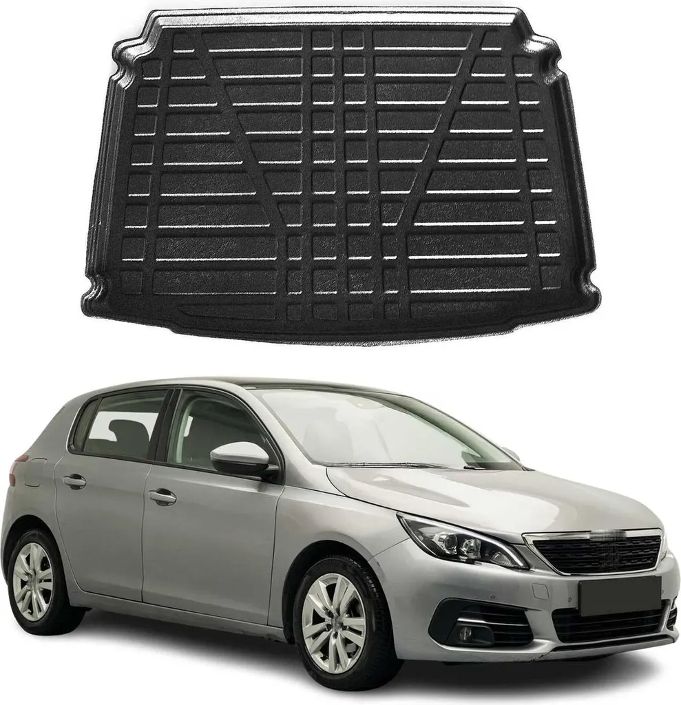 Vasca Baule Peugeot 308 2014-2021 5 Porte in Gomma | Protezione Top
