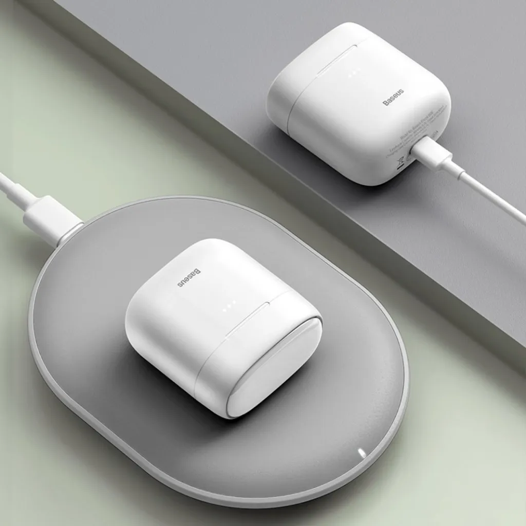 Casque Écoute Bluetooth 5.0 Baseus W06 Étanche IP65 avec Charge Sans Fil - 6