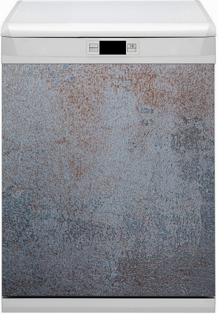 Dekorative Magnetmatte Küche Geschirrspüle 60x80 cm Magnet für Spülmaschine - Motiv Beton