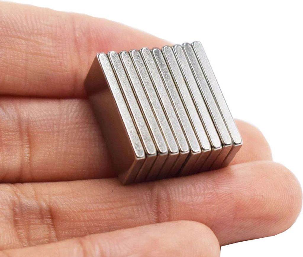 Verk Silný neodymový magnet 10x5x1,5mm 10 ks Obrázek produktu 2