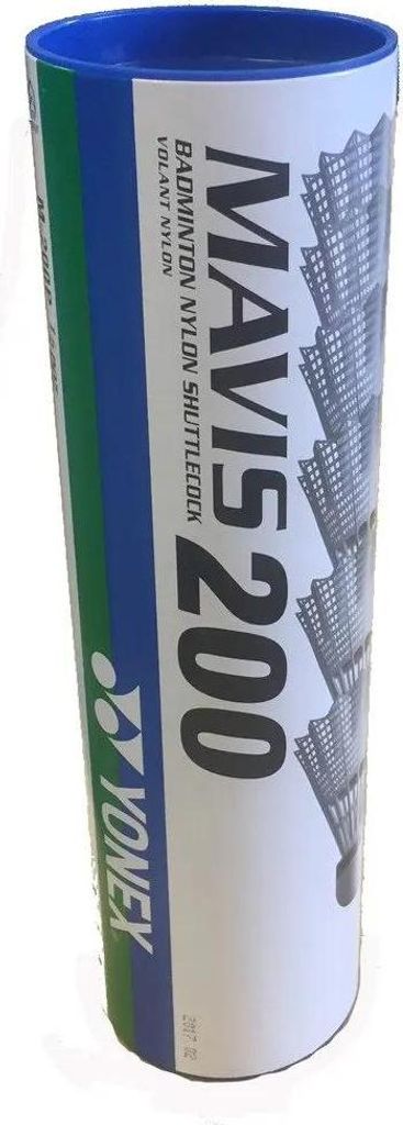 Yonex Mavis 200 77 Badmintonbälle Weiß 3 Units Weiß 3 Units