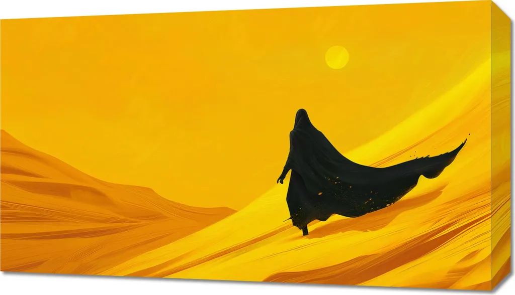 Quadro 70x40 cm Il richiamo del deserto