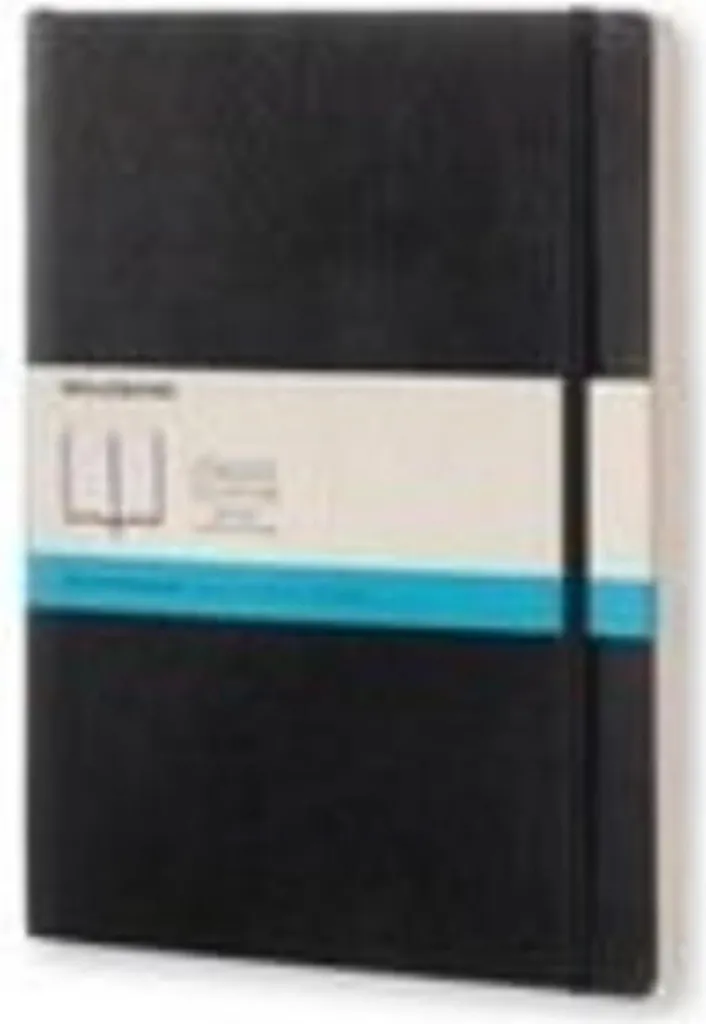 Carnet A4 Moleskine Noir pour Prise de Notes et Bullet Journal Créatif