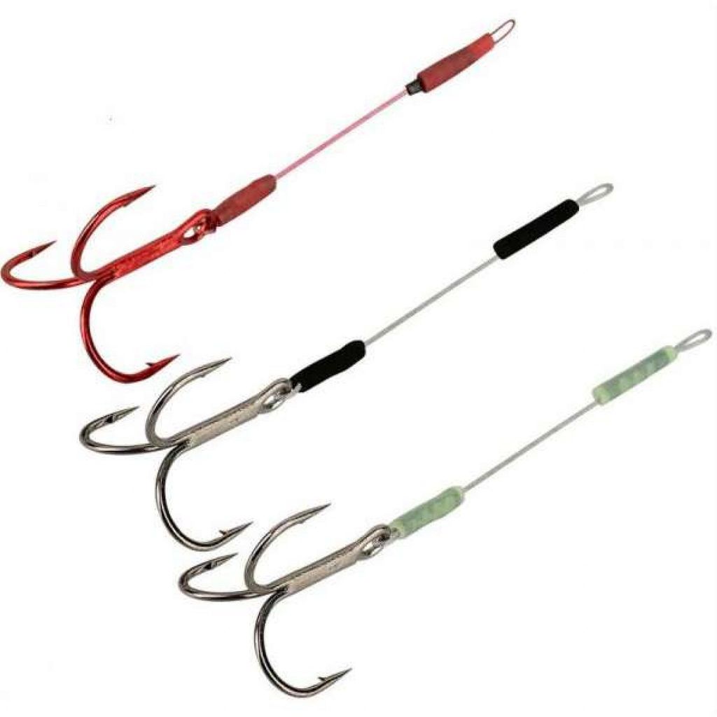 Savage Gear Carbon 49 Stinger - 3 Angsthaken, Länge / Tragkraft:9cm - 16Kg