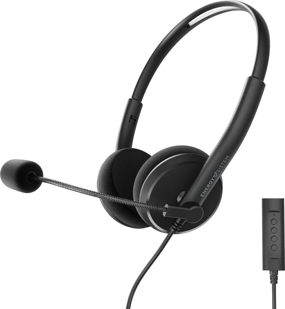 Kit Cuffie USB Energy Sistem Office 2+ per Call Center e Aziende