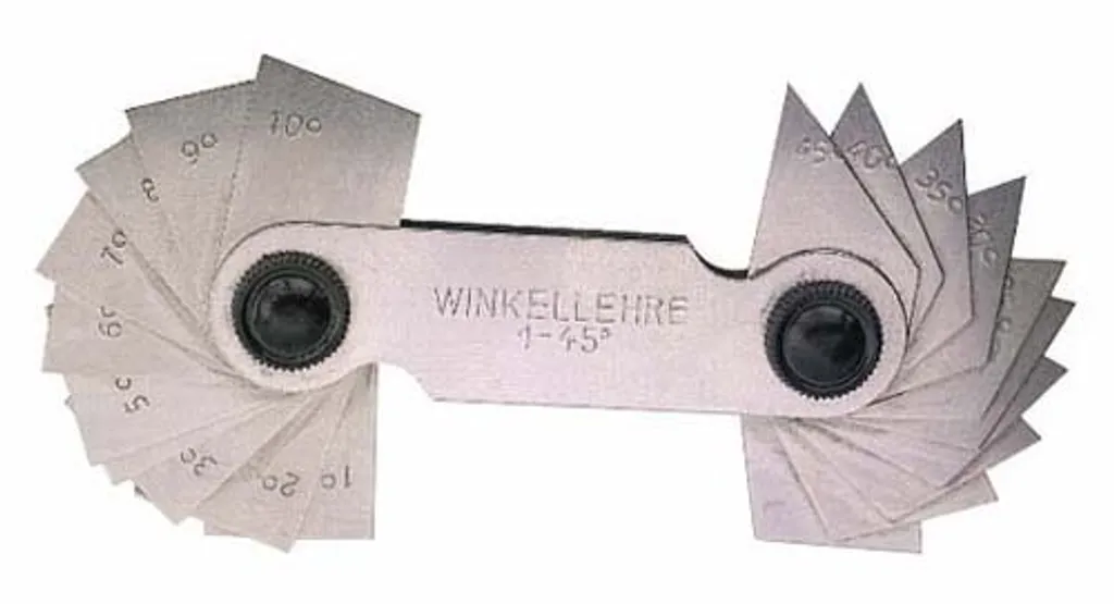 Jauge d'angles pour mécanique Limit 25861006 mesure précise 1-45 degrés