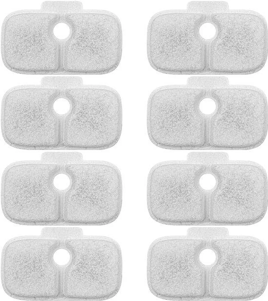 8 Filtres Fontaine à Eau Chat 2,5L Plwf005 Plwf115 - Pack Haute Qualité