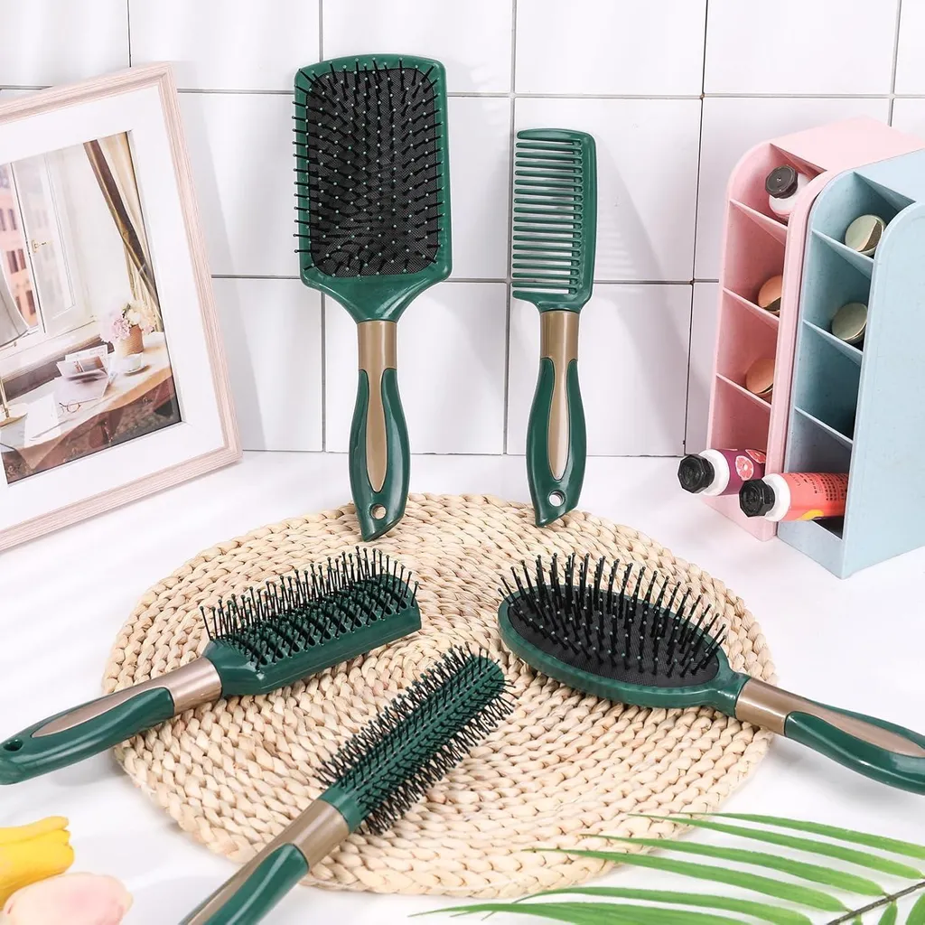 Set de brosses de coiffage pour démêlage facile sur tous types de cheveux - 7