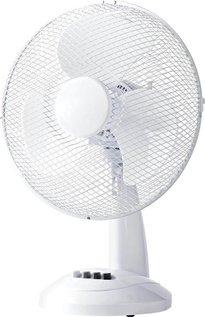 Nedis FNTB10CWT30, Domáci lopatkový ventilátor, Biela, Obrázok produktu 