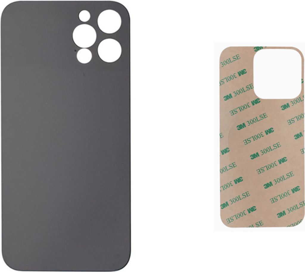 OEM iPhone 12 Pro Akkudeckel Backcover Rückseite Glas Blau