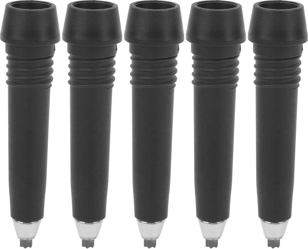 stücke Wanderstöcke Wandern Pole Spitze Ersatz Gummi Stange Spitze für Mehrheit Standard Trekking Pole