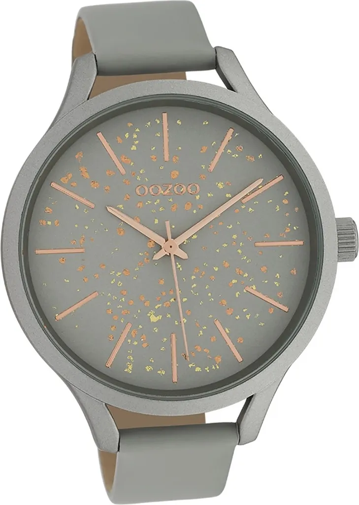 Orologio Oozoo C10088 Donna Grigio | Accessorio Moda Glamour