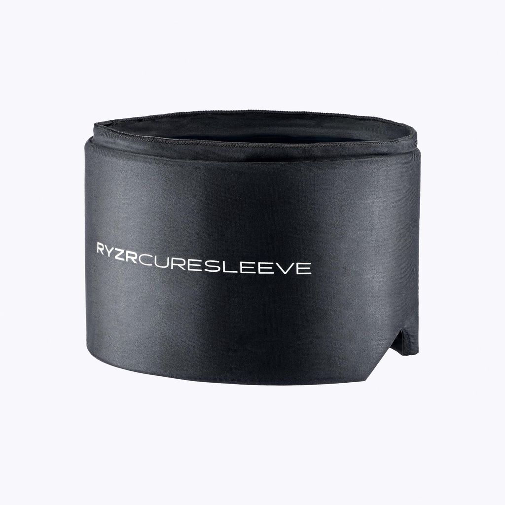 RYZR Curesleeve Head – kühlende Kopf- und Stirnhaube mit 360° Cold-Compression, flexible Gelzonen, ideal bei Migräneempfinden, Spannung & Wär...