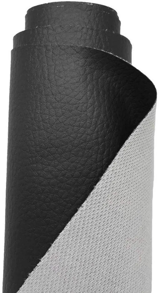 Rénovez vos sièges abîmés avec ce simili cuir noir imperméable 200cm