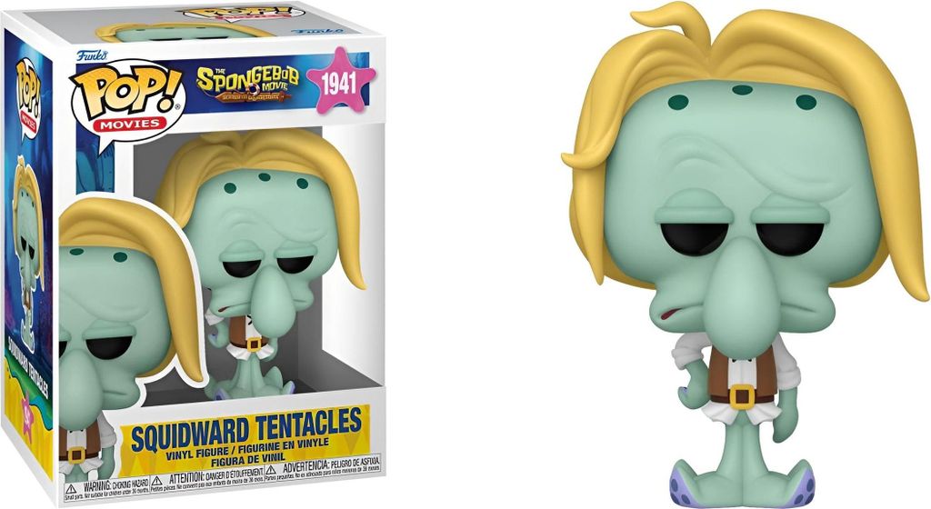 FUNKO POP! Vinyl Figur Animation The Spongebob Movie Squidward Tentacles Pirate 1941