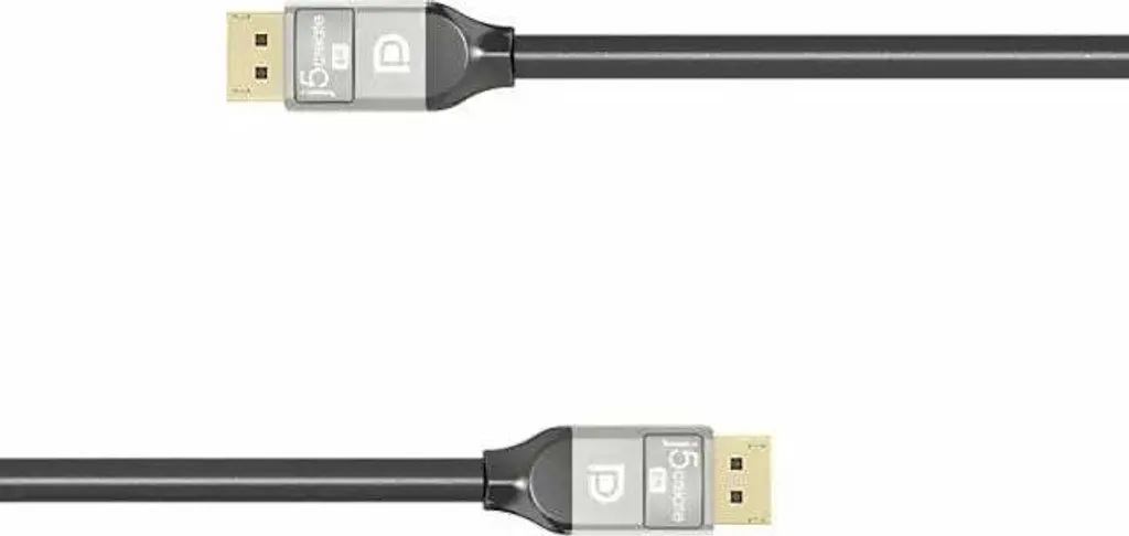 Câble DisplayPort 8K j5create JDC43-N pour Écran Gaming et Graphisme