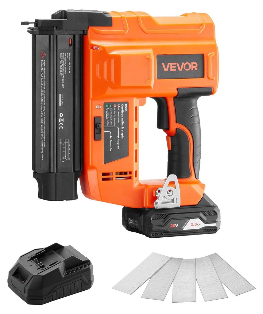 VEVOR Accu-spijkertjes, 18 gauge, 20V accu-spijkertool, met Productafbeelding 