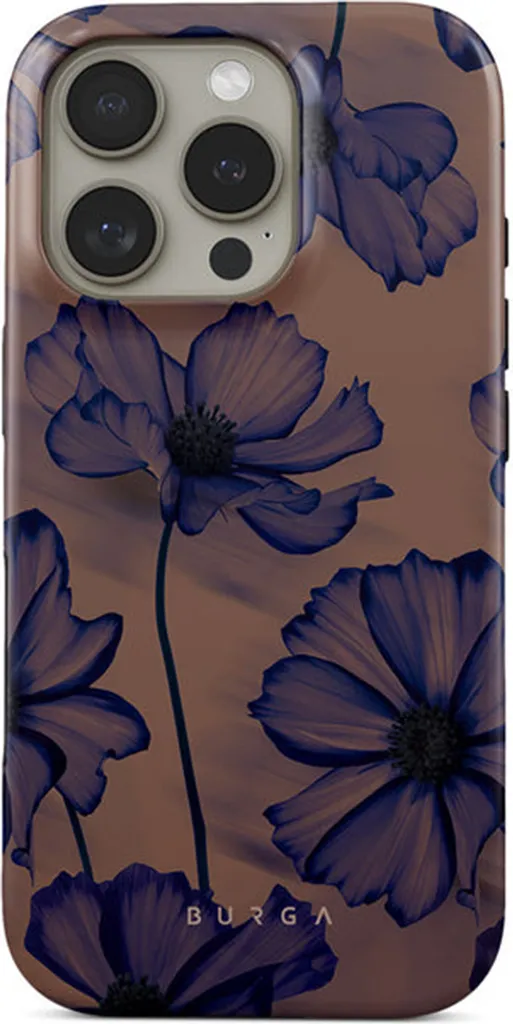 Custodia Burga iPhone 16 Pro MagSafe Lavanda Velvet Night Resistente