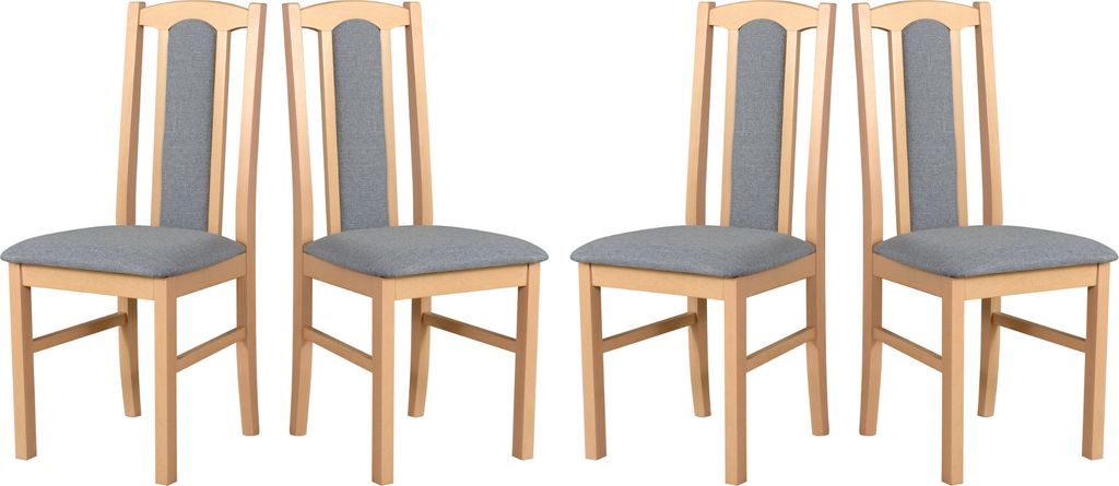 Esszimmerstuhl – Set 4x Bos 7 Sonoma, hygge 91