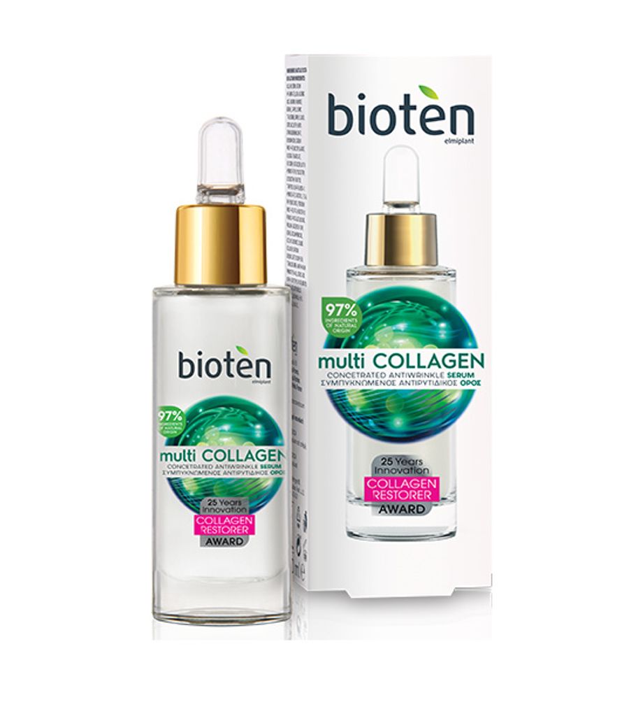 BIOTEN Concentrated anti-wrinkle protection serum with multiple collagens 30ml