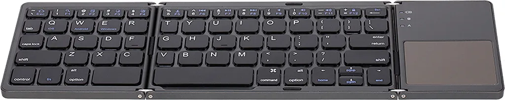 Mini clavier sans fil portable Bluetooth pour tablette et smartphone