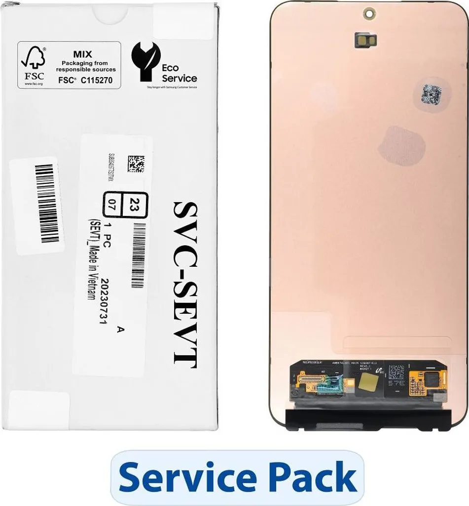 Dalle LCD Samsung S25 FE S731B GH82-38423A Haute Luminosité Originale