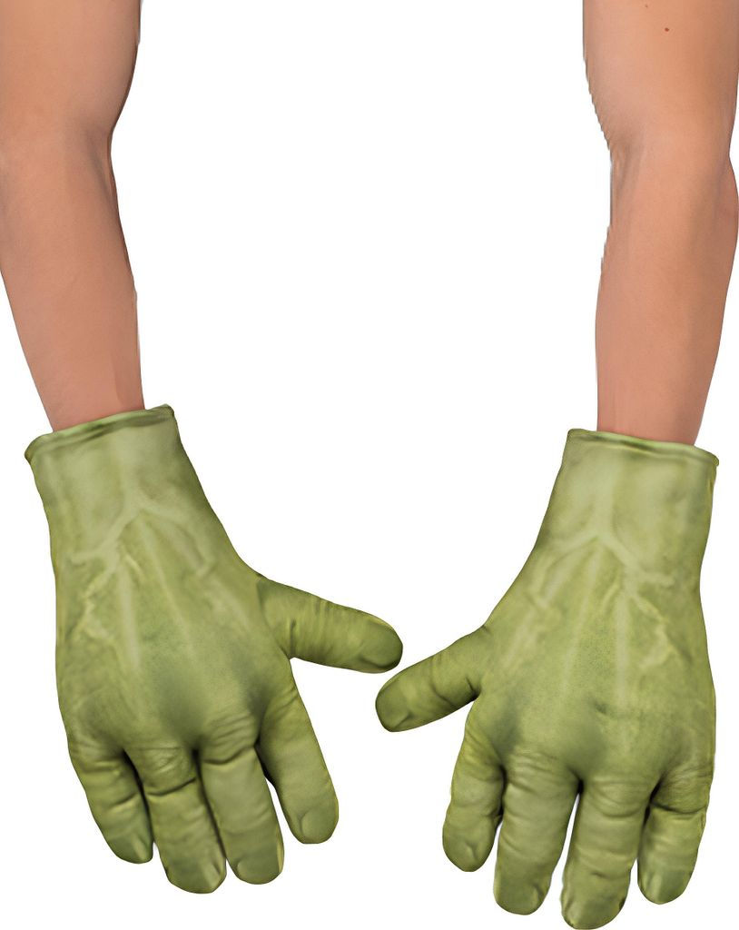 RUBIES Rękawice Dziecięce Hulk, Akcesorium Marvel Avengers, Zdjęcie produktu 