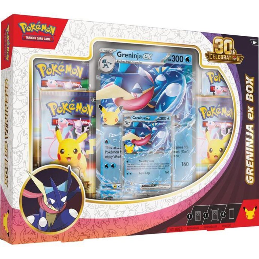 Pokemon 30th Celebration: Greninja ex Box Obrázok produktu 