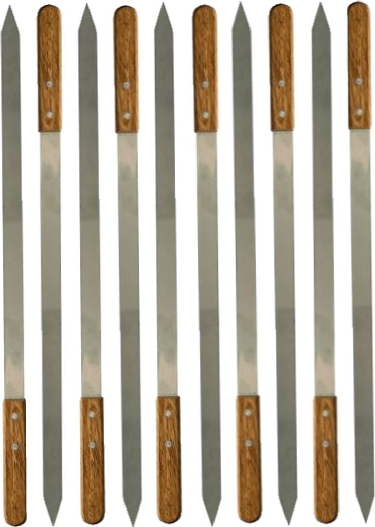 walexo Edelstahl Kebab Adana Grillspieße 600x23x2mm Produktbild 