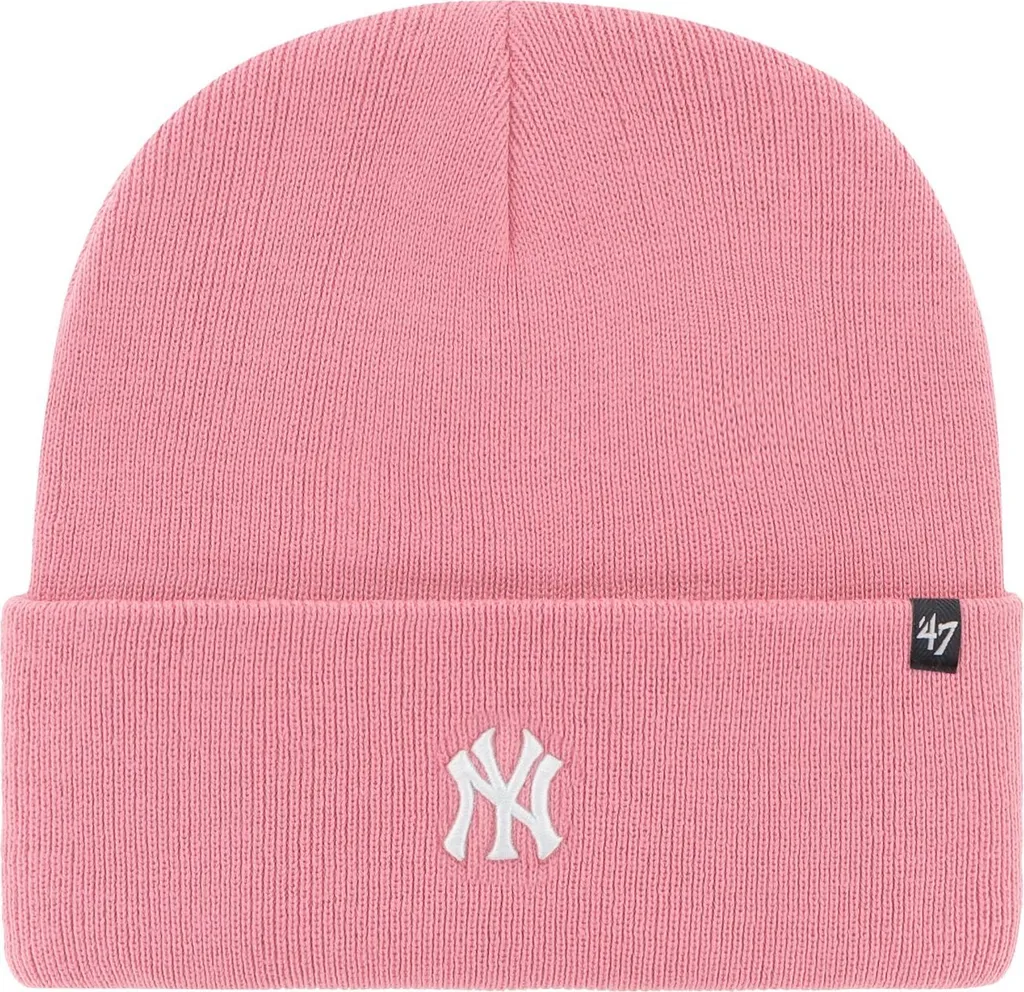 47 Brand Cappello invernale - BASE RUNNER New York Yankees rosa