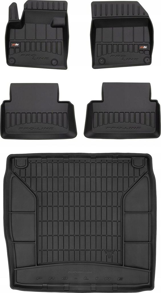 3D SET Fußmatten und Kofferraummatte Citroen C5 3 Sedan 2008-2017 sw
