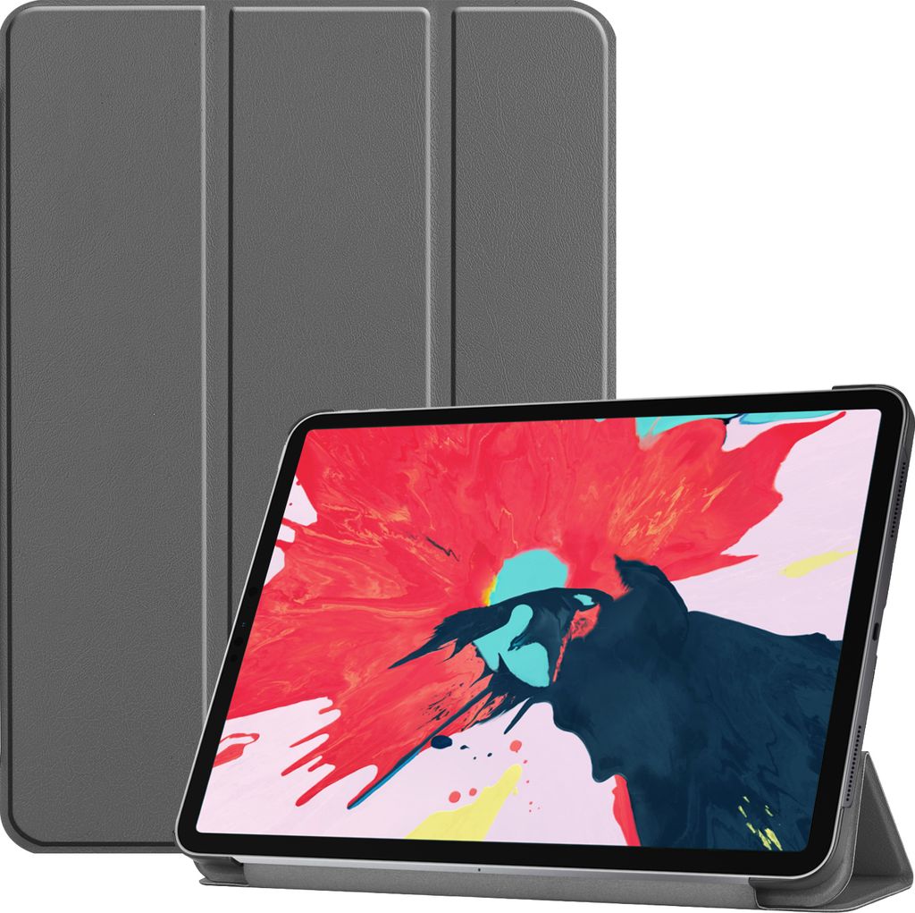 Case fürApple iPad Pro 11 2020 /2021/2022 11 Zoll Schutzhülle Tasche mit Standfunktion und Auto Sleep/Wake Funktion Grau
