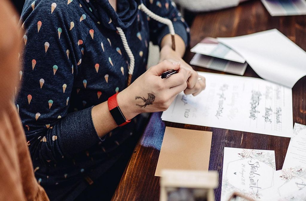 Jochen Schweizer Handlettering Kurs Gelsenkirchen (3 Std.); Erlebnis verschenken oder selbst erleben; Gutschein gültig für 1 Person Gruppengrö...