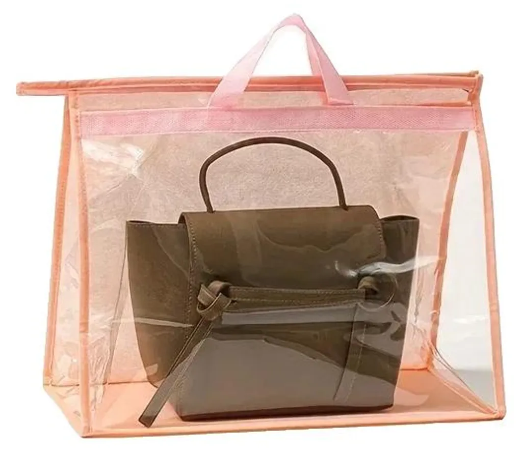Sac de rangement anti-humidité rose XL pour placard propre et rangé