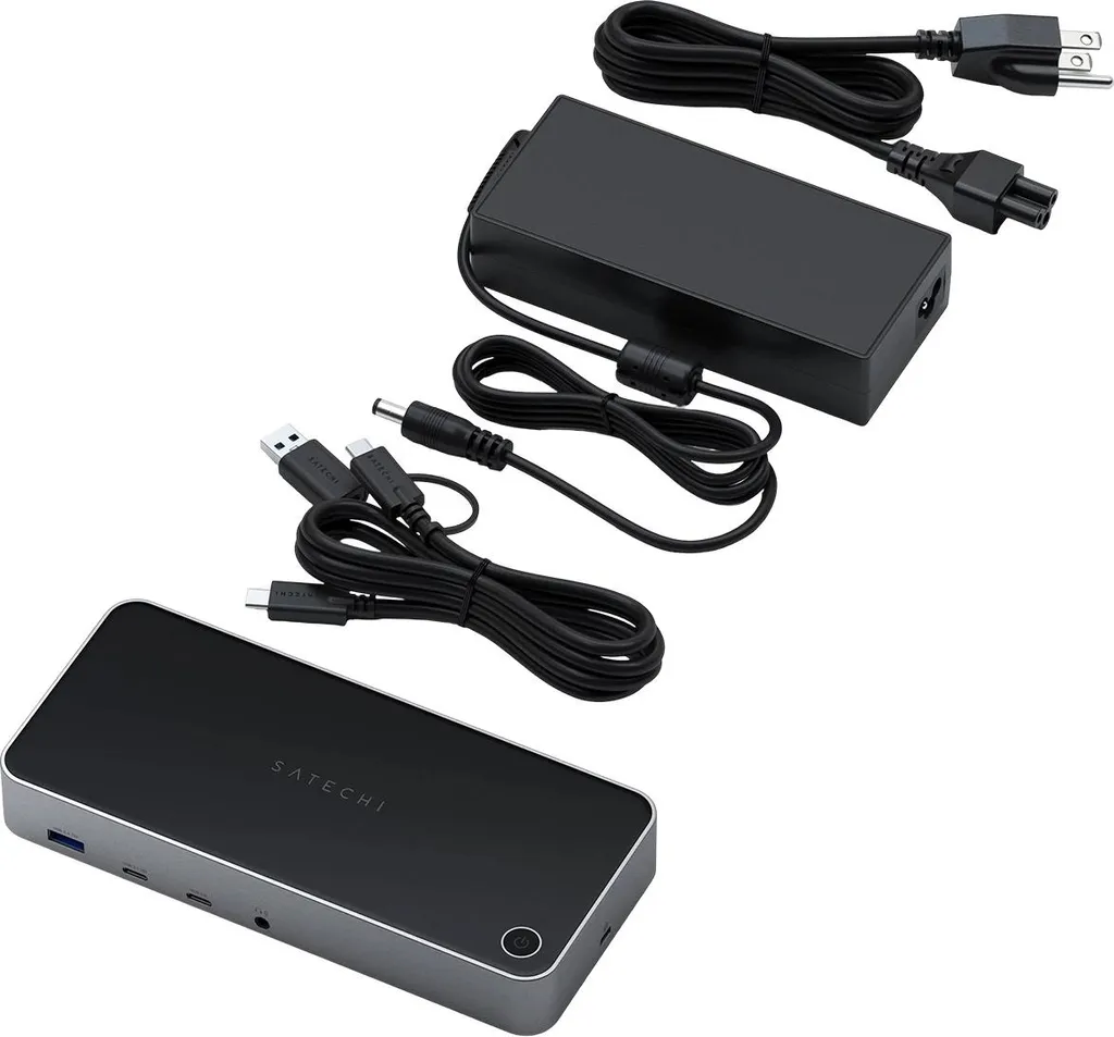 Solution Triple Écran 4K Satechi pour Ordinateur USB-C USB-A avec Câble - 13