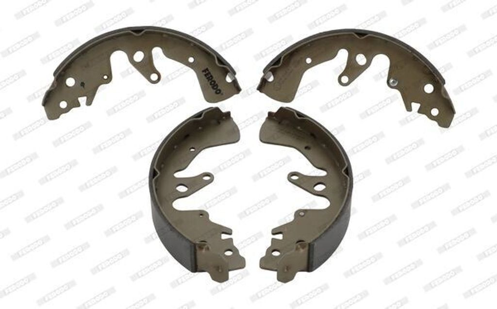 FERODO Bremsbackensatz Trommelbremse Hinten für SUZUKI Grand Vitara II SUV (JT, TE, TD) 254mm FSB4034