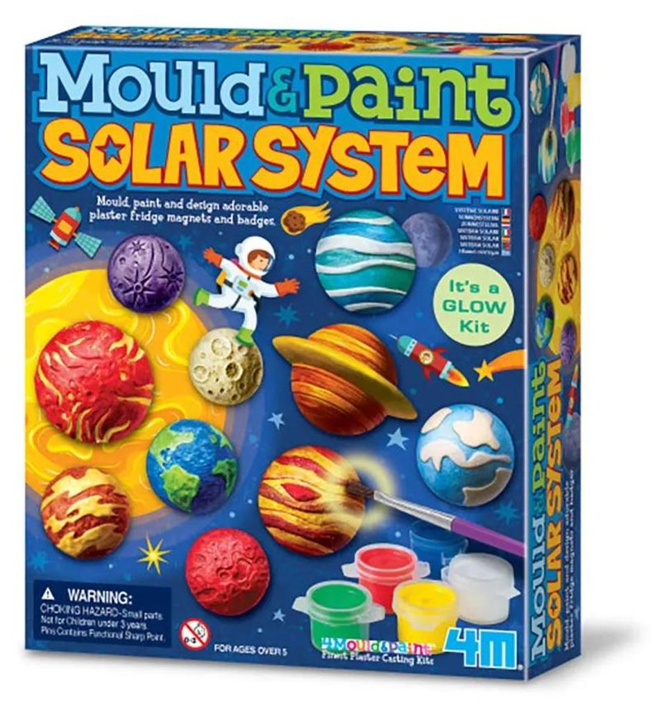 4M Solar System Bastelset - Lernspielzeug zum Malen Produktbild 
