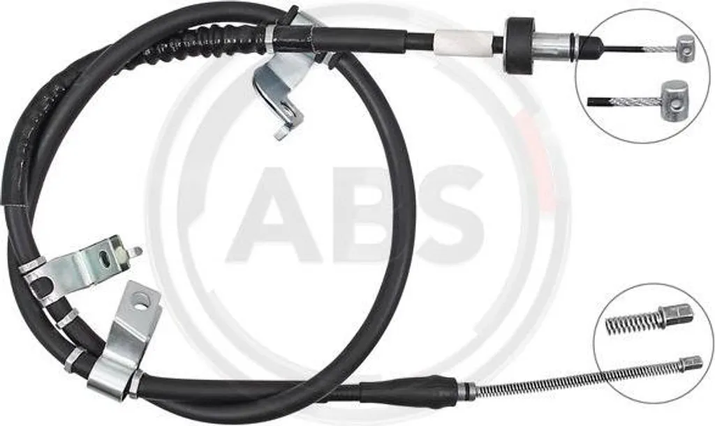 Réparer un frein à main grippé sur Picanto avec le câble A.B.S. K10043