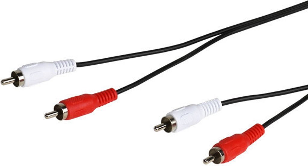 ViVanco Promostick Audiokabel stereo Cinch/Cinch 1,2 mtr. PS L301/12 22185