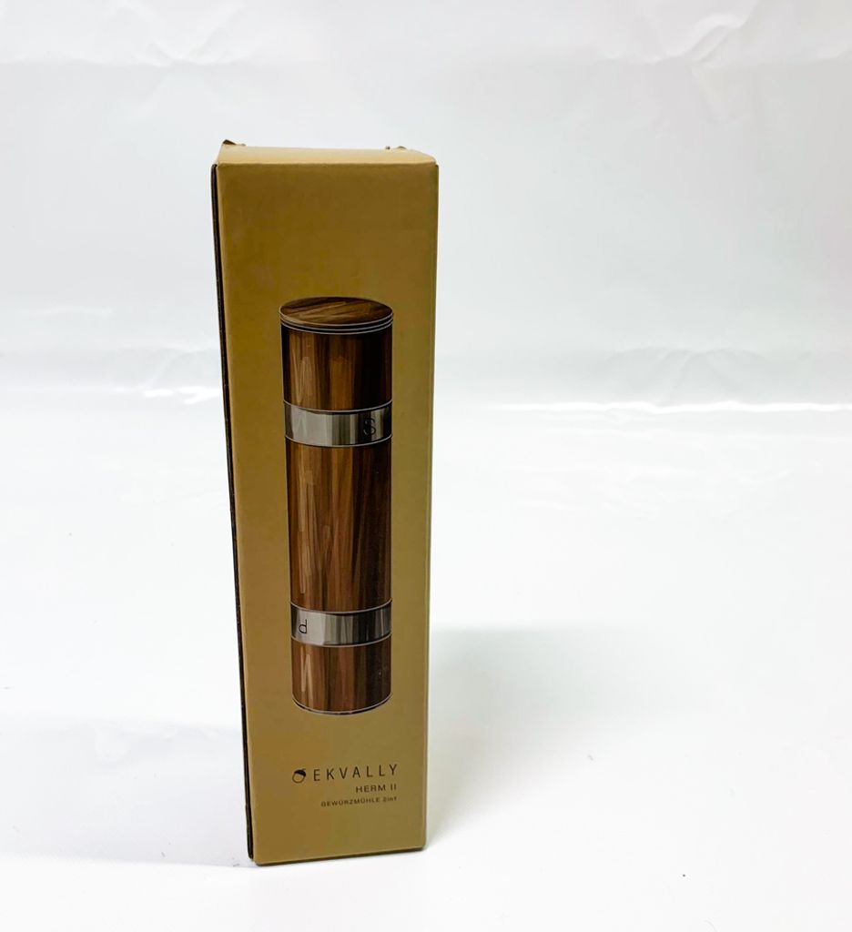 EKVALLY HERM II 2in1 Salz und Pfeffermühle Gewürzmühle Produktbild 