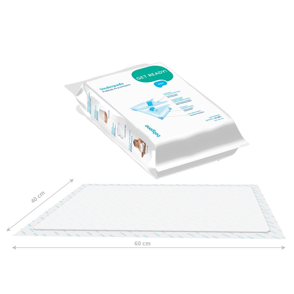 Hygienische Unterböden zum Wechseln von 40x60 cm 10 Stück / Produktbild 