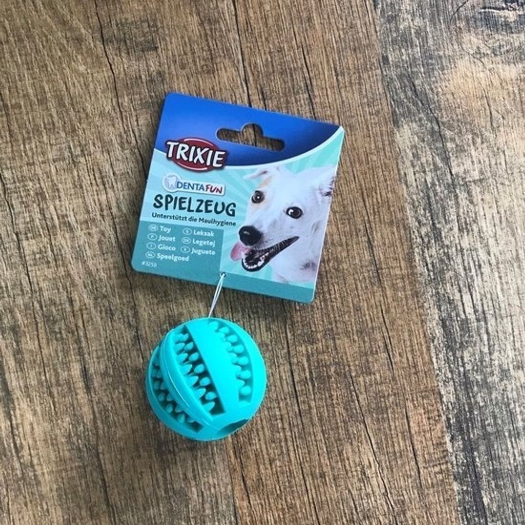 TRIXIE 3259, Pes, Míč, Tyrkysová, Guma, Žvýkání, 5 cm Obrázek produktu 